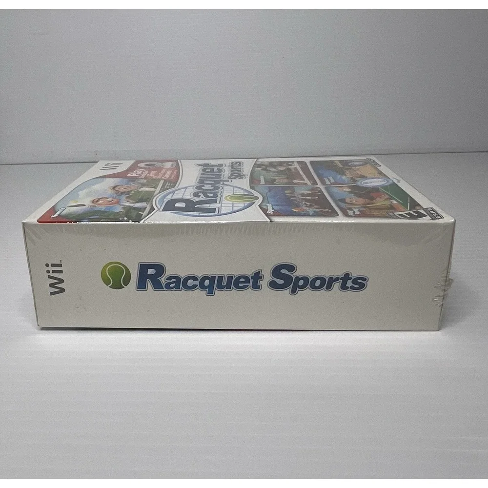 Racquet Sports with Camera Nintendo Wii Brand New Factory Sealed